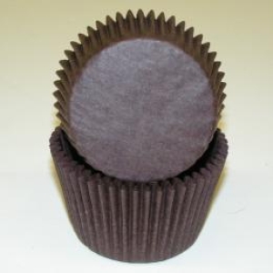 Jumbo Brown Cups 2 1/2″ Base  x 1 7/8″ Wall  approx 500