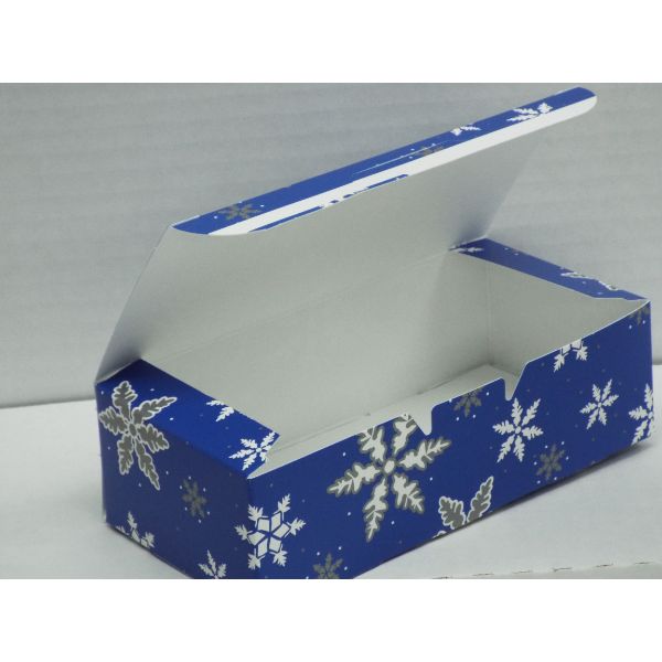 Snowflake 1 LB 1 Piece Candy Box 7x3x2" Each