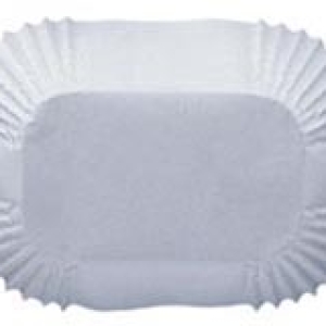 Petite Loaf Cups White approx 100