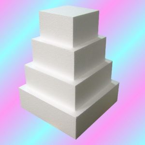 12″ x 12″ x 3″ Square Styrofoam Dummy Each