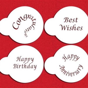 Stencil Special Occasions 4 count