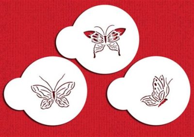 Stencil Small Butterfly 3 count
