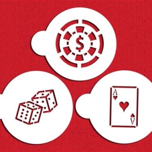 Stencil Casino Night 3 count