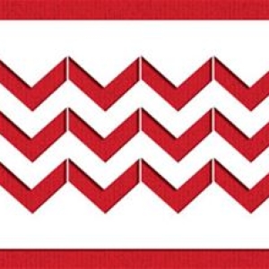 Stencil Wide Chevron