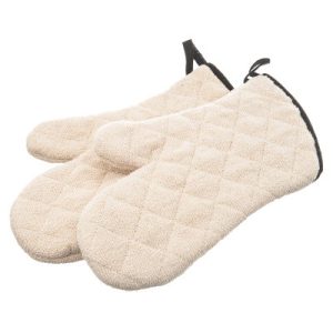 Terry Oven Mitt 17″ Pair