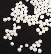Sugar Pearls White (3mm) 3 oz