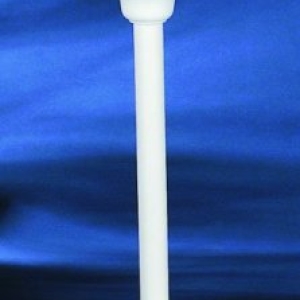 Single Use Stand 6″ Plate & 8″ Base with 16″ Tube