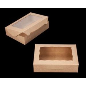 10″ x 7″ x 2 1/2″ Kraft Window box Each