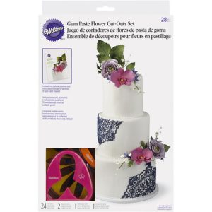 Gum Paste Cutters 28 piece Set