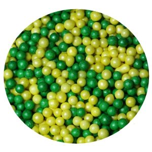 Twinkle Pearls Green & Yellow Mix 7 oz
