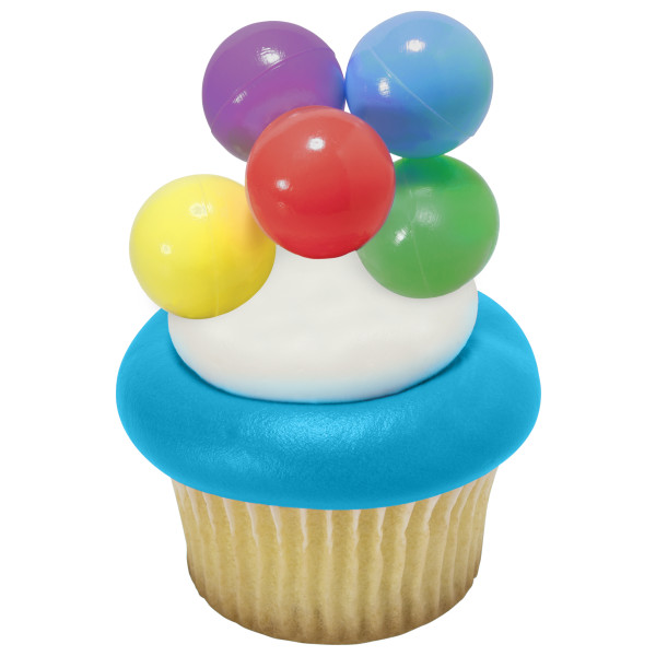 Balloon Cluster 5" Large Assorted 3 count - Image 2