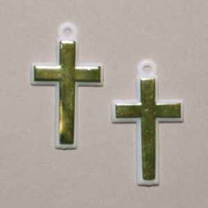 Gold Cross  1″ 12 count