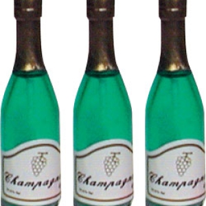 Champagne Bottle Picks 3″ 2 count