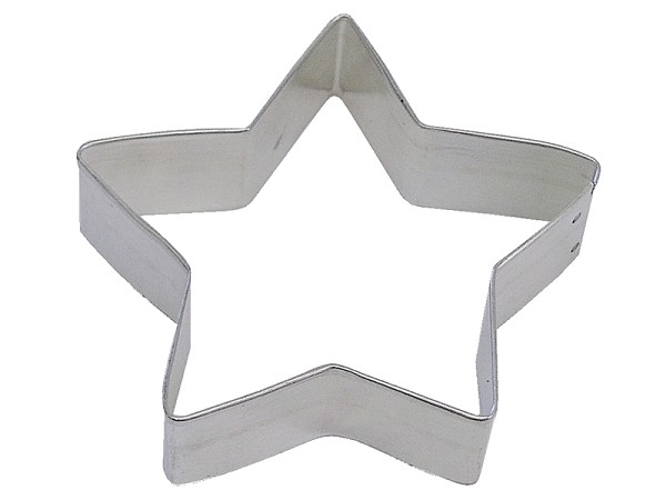 Star Cookie Cutter Tin 3 1/4" Each