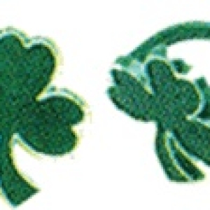 Shamrock Rings 1″ 12 count