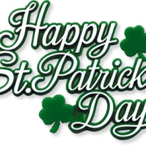 Happy St. Patrick Day Plaque 3″ Each