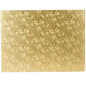 Full Sheet x 1/4″ Gold Cake Board Each