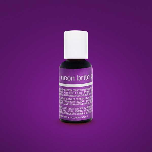 Neon Brite Purple Liqua-Gel .70 oz
