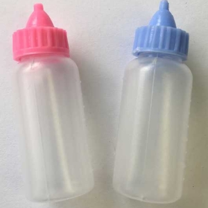 Baby Bottle with Cap 2 1/4″ 6 count