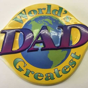 World’s Greatest Dad Plaque 6″ x 5″ Each