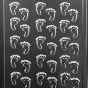Baby Feet Bite Size Mold 30 cavity Each