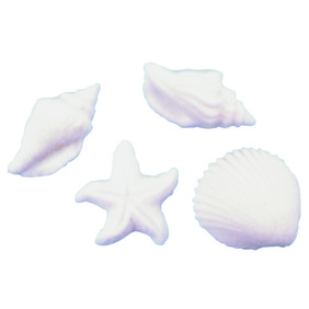 Seashells & Starfish Assortment Dec-Ons 12 count