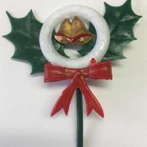 Holly Wreath Picks 2 1/2″ 12 count