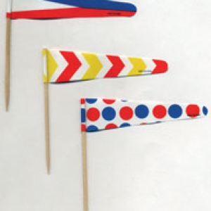 Pennant Flag Pick 12 count