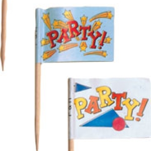 Party Flag Pick 12 count
