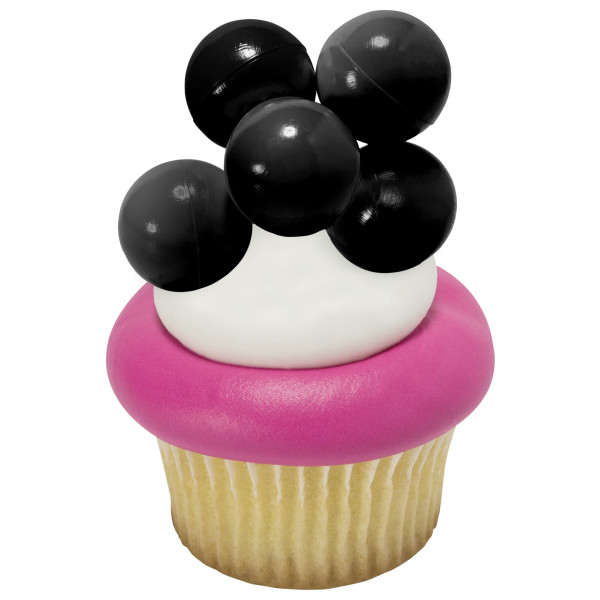 Balloon Cluster 5" Large Black 3 count - Image 2