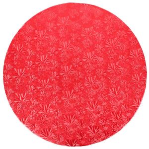 18″ Red Round Drum Each