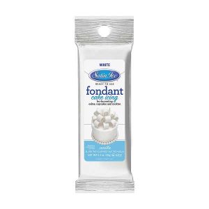 White Satin Ice Fondant 4.4 oz