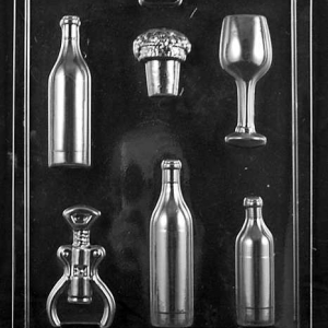 Wine Kit Candy Mold 6 cavity