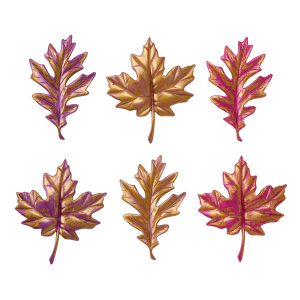 Autumn Leaves Layon 3 1/4 x 2 3/4″  6 count