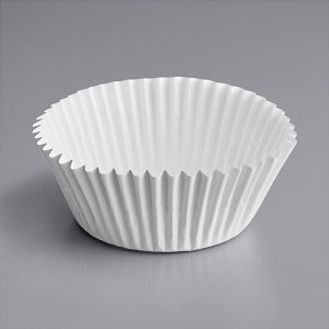 White Foil Cup 2″ Base x 1 1/4″ Wall approx 100