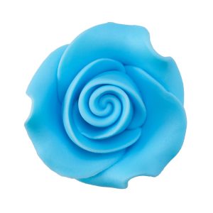Sugarsoft Roses Light Blue 1 1/2″ Each