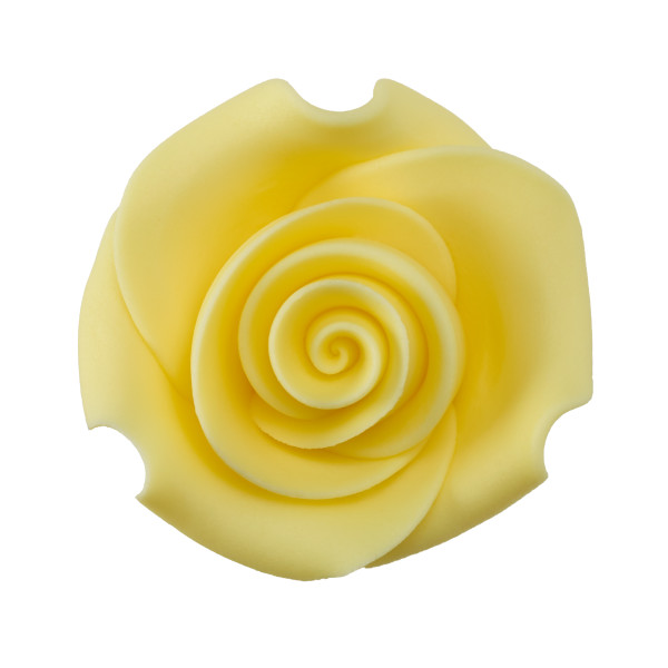 Sugarsoft Roses Yellow 1 1/2" Each