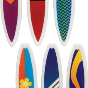 Surfboard Assorted 3 1/2″ x 7/8″ 2 count