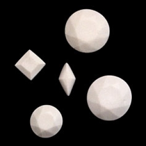 Gemstones White Assorted 9 count