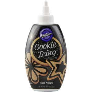 Cookie Icing in Bottle Black 9 oz