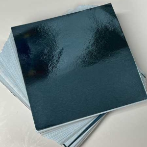 Foil Wrappers Lt. Blue 4″x 4″ approx 500 Count