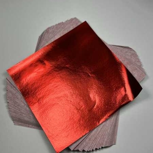 Foil Wrappers Red 4″x 4″ approx 500 Count