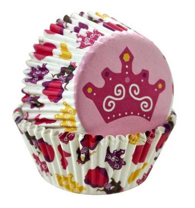 Princess Bake Cups 2" Base 50 count