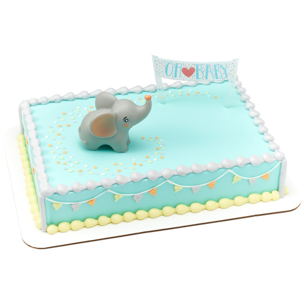 Oh Baby Elephant DecoSet Each