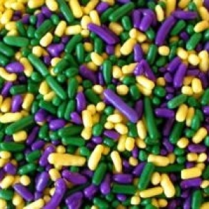 Mardi Gras Blend Sprinkles 6 oz
