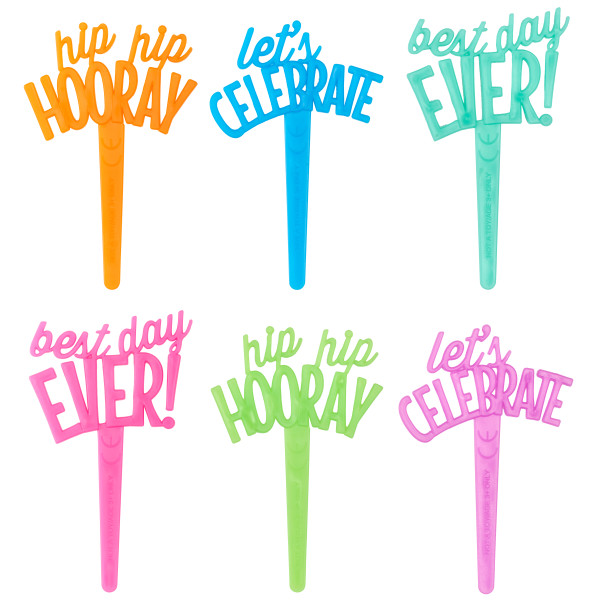 Celebratory Sayings DecoPics 12 count - Image 2