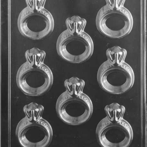 Engagement Rings Candy Mold 8 cavity Each 2oz