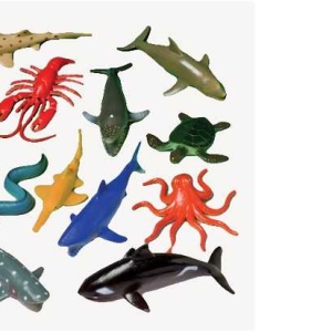 Sea Creatures Assorted 2 3/4″ – 4 1/2″ 12 count