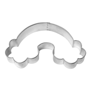 Rainbow with Clouds  Cookie Cutter 4.75″ Each