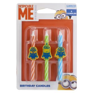 Minions (Despicable Me) Icon Character Candles Each